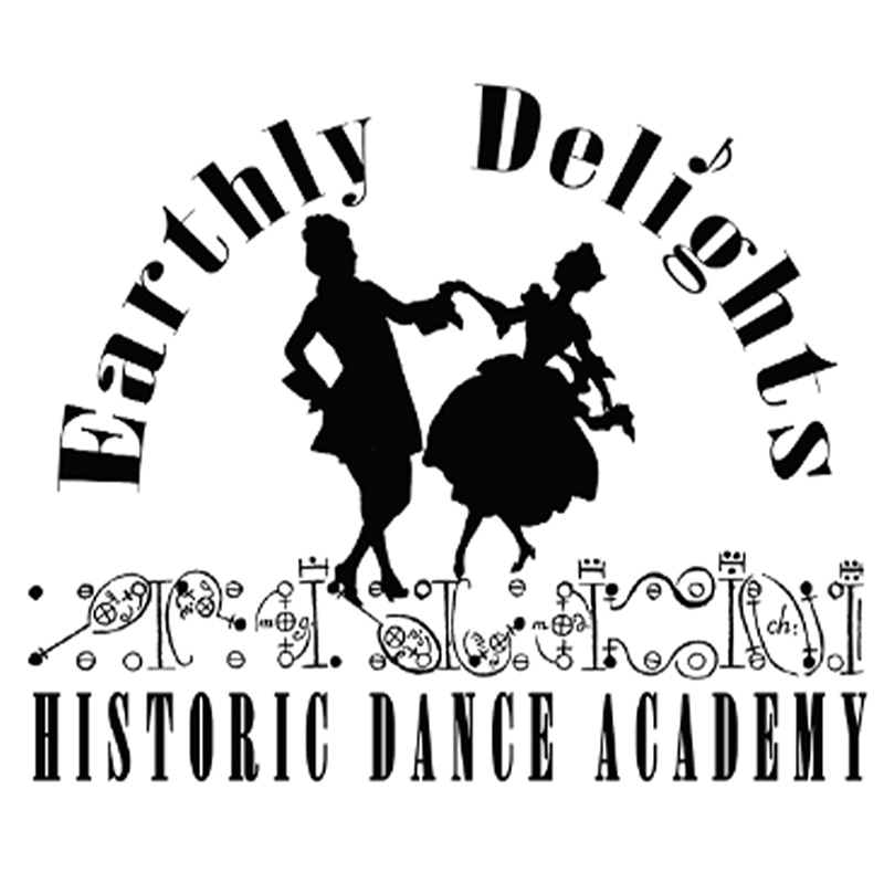 earthly delights historic dance academy logo